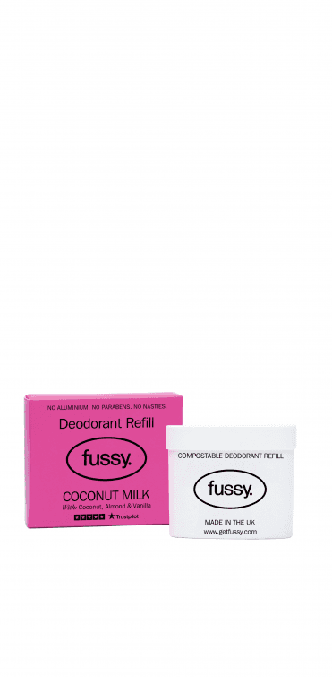 FUSSY Coconut Milk Deodorant Refill, 40g - NEW RRP £5.99