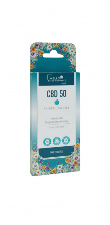  CBD 50 Natural Topical Patch (18 Piece) - RRP £26.99
