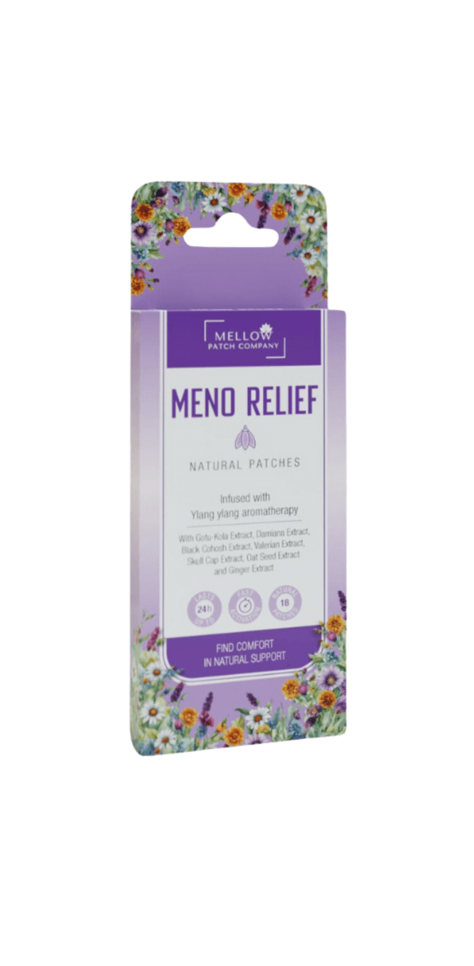 Mellow Patch Meno Relief Natural Topical Patch (18 Piece) - RRP £15.99