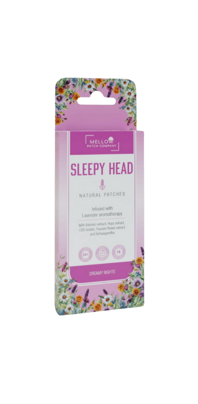 Mellow Patch Sleepy Head Natural Topical Patch (18 Piece) - RRP £15.99