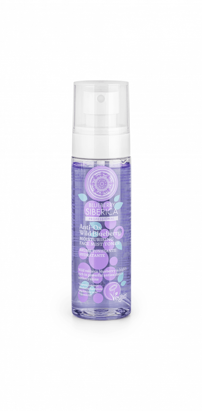 Natura Siberica Anti-OX Wild Blueberry Moisturising Face Mist Toner (100ml) - RRP £10