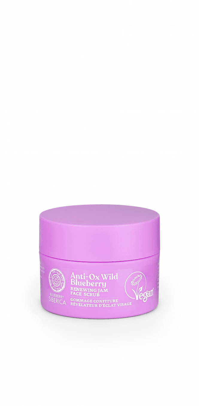 Natura Siberica Anti-OX Wild Blueberry Renewing Jam Face Scrub (50ml) - RRP £11