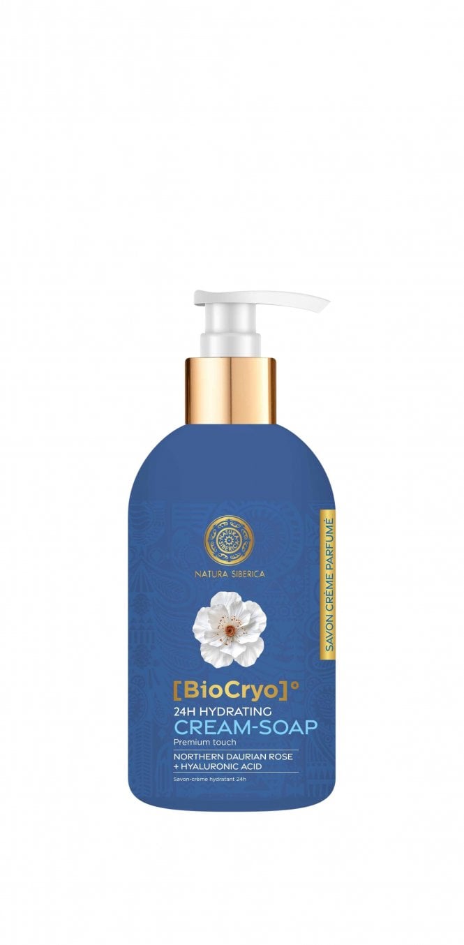 Natura Siberica BioCryo 24H Hydrating Cream-Soap. Premium Touch. (500 ml) - RRP £7.00