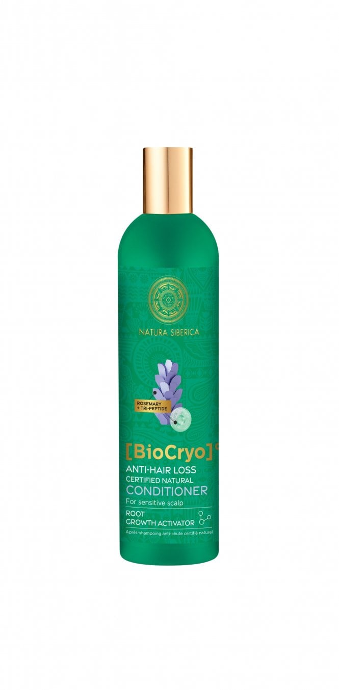 Natura Siberica BioCryo Anti-Hair Loss Natural Conditioner. For sensitive scalp. (400 ml) - RRP £7.50