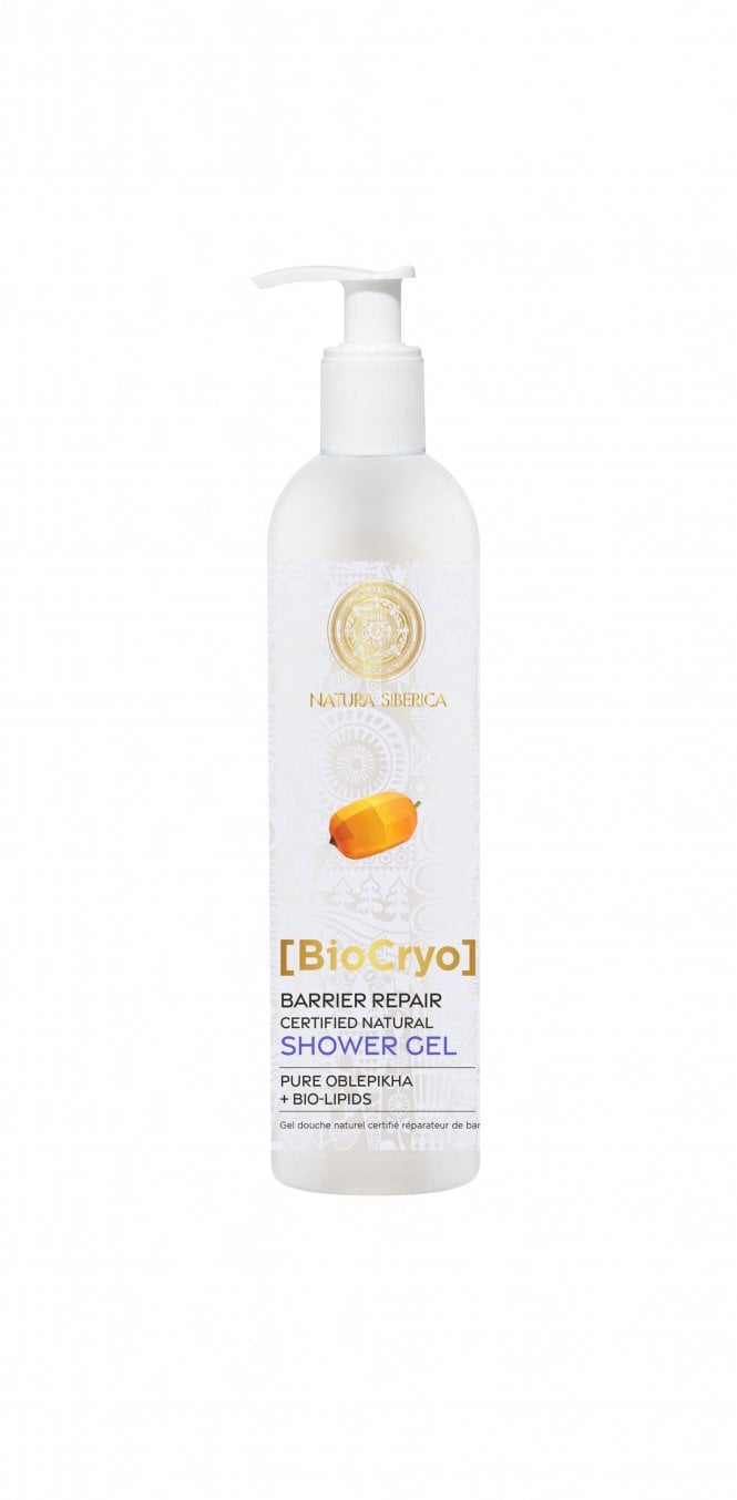 Natura Siberica BioCryo Barrier Repair Natural Shower Gel. (400 ml) - RRP £6.50