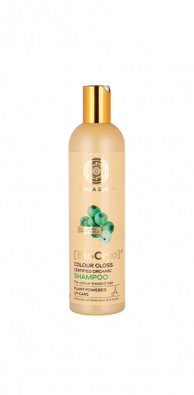 Natura Siberica BioCryo Colour Gloss Certified Organic Shampoo. For colour-treated hair. (400 ml) - RRP £7.50