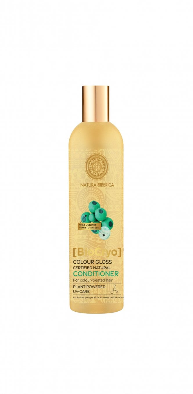 Natura Siberica BioCryo Colour Gloss Natural Conditioner. For colour-treated hair. (400 ml) - RRP £7.50