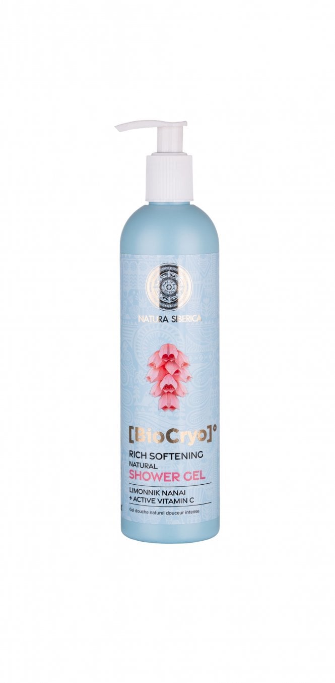 Natura Siberica BioCryo Rich Softening Natural Shower Gel. (400 ml) - RRP £6.50