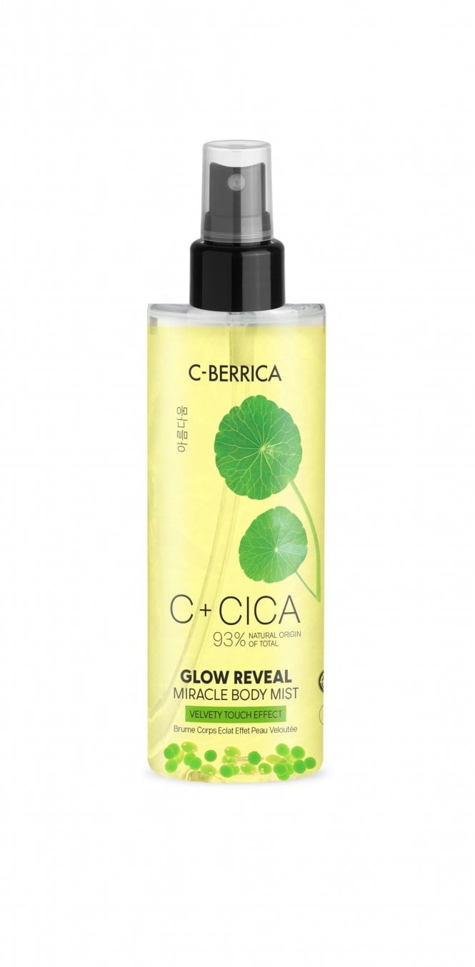 Natura Siberica C+CICA C-BERRICA GLOW REVEAL MIRACLE BODY MIST - velvety touch effect. 200ml - RRP £7.99