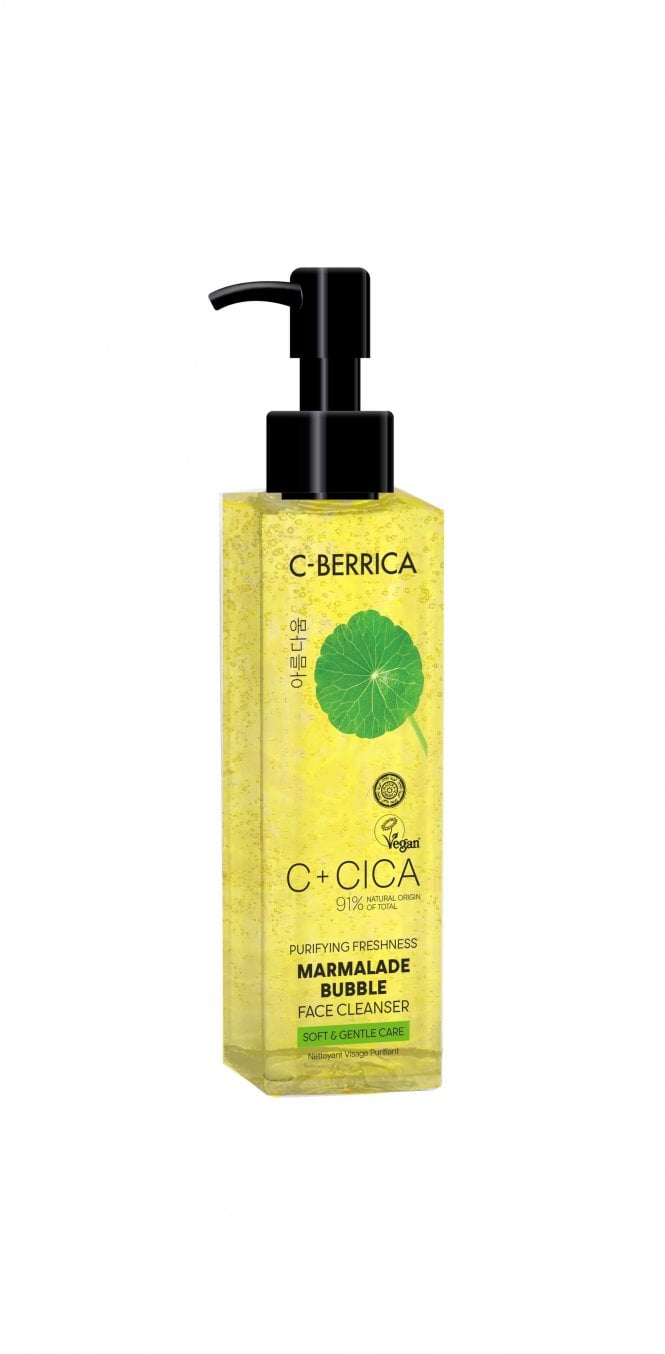 Natura Siberica C+CICA C-BERRICA PURIFYING FRESHNESS MARMALADE BUBBLE FACE CLEANSER - soft & gentle care. 150ml - RRP £8.99