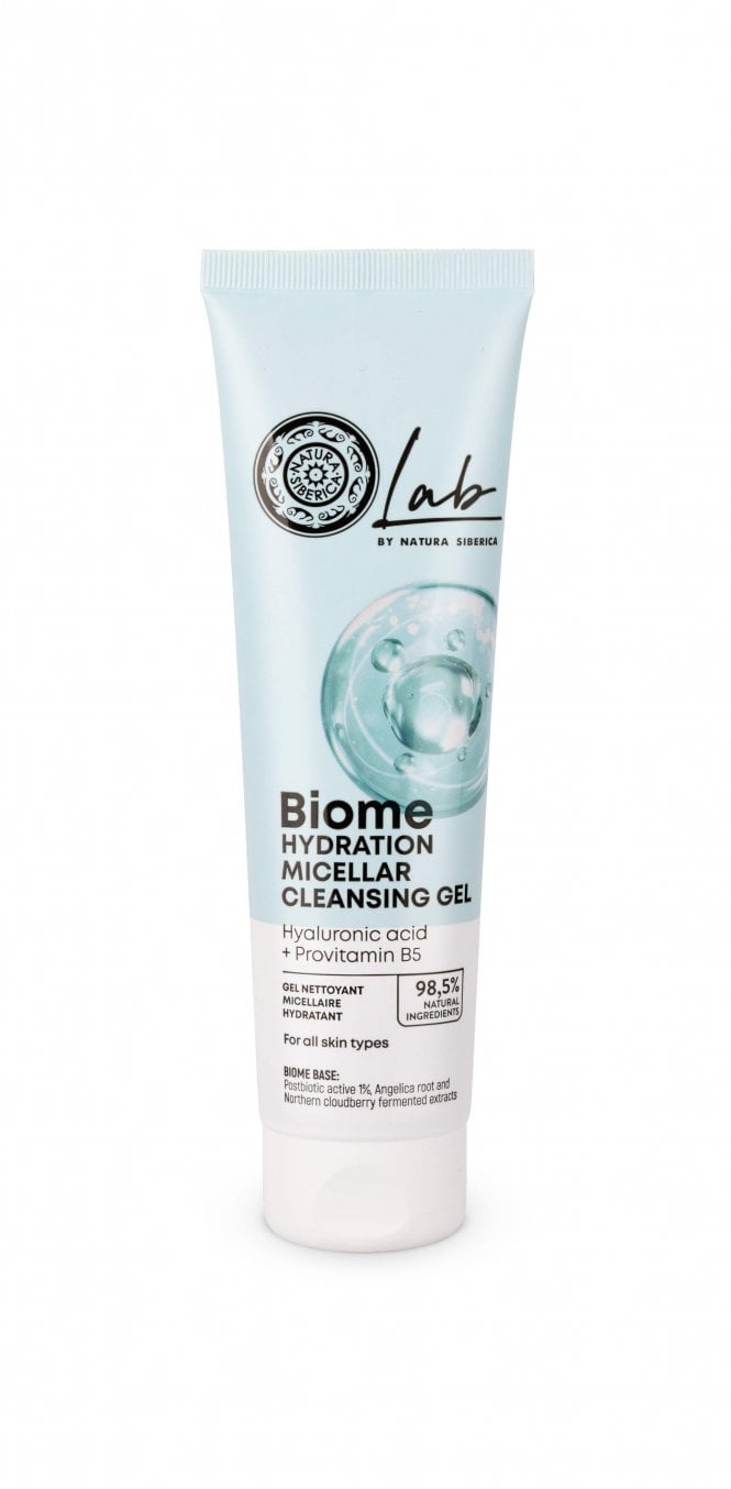 Natura Siberica Lab by NS. Biome. Hydration Micellar Face Cleansing Gel, 140 ml - RRP £12