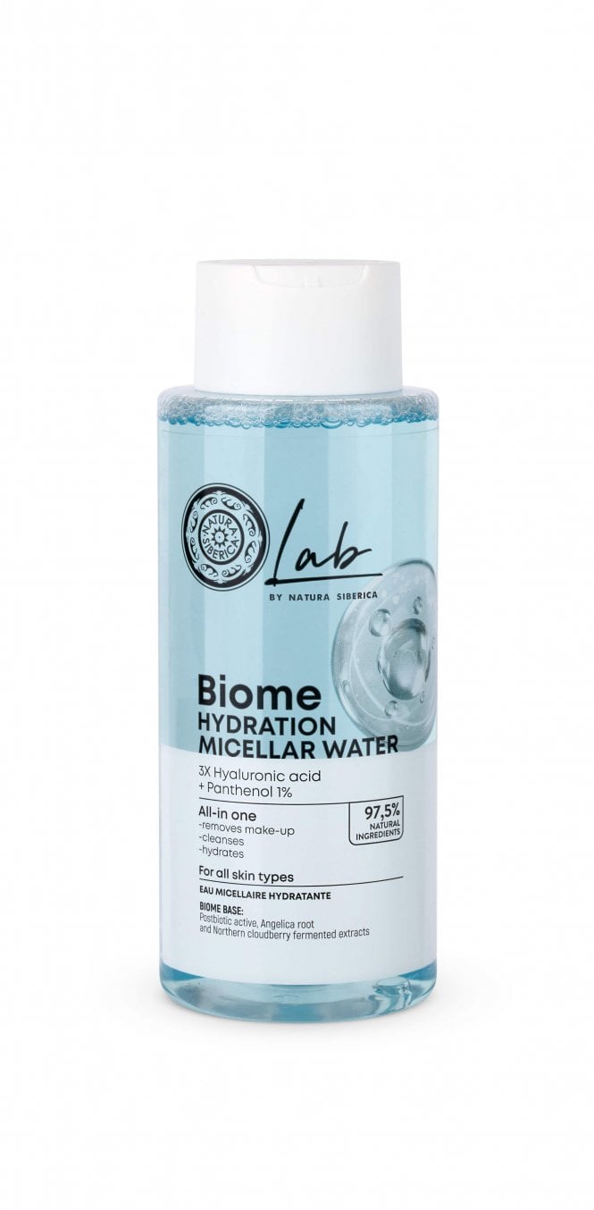 Natura Siberica Lab by NS. Biome. Hydration Micellar Face Water, 400 ml - RRP £12