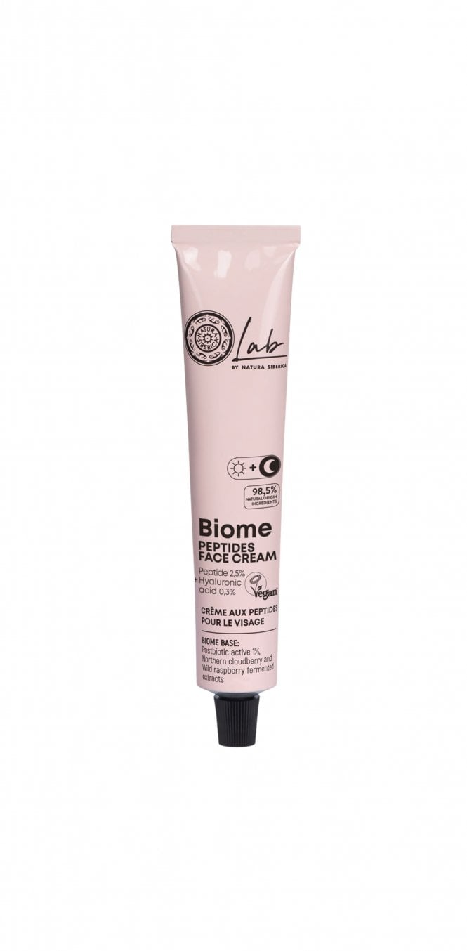 Natura Siberica Lab by NS. Biome. Peptides Face Cream, 50ml - RRP £12