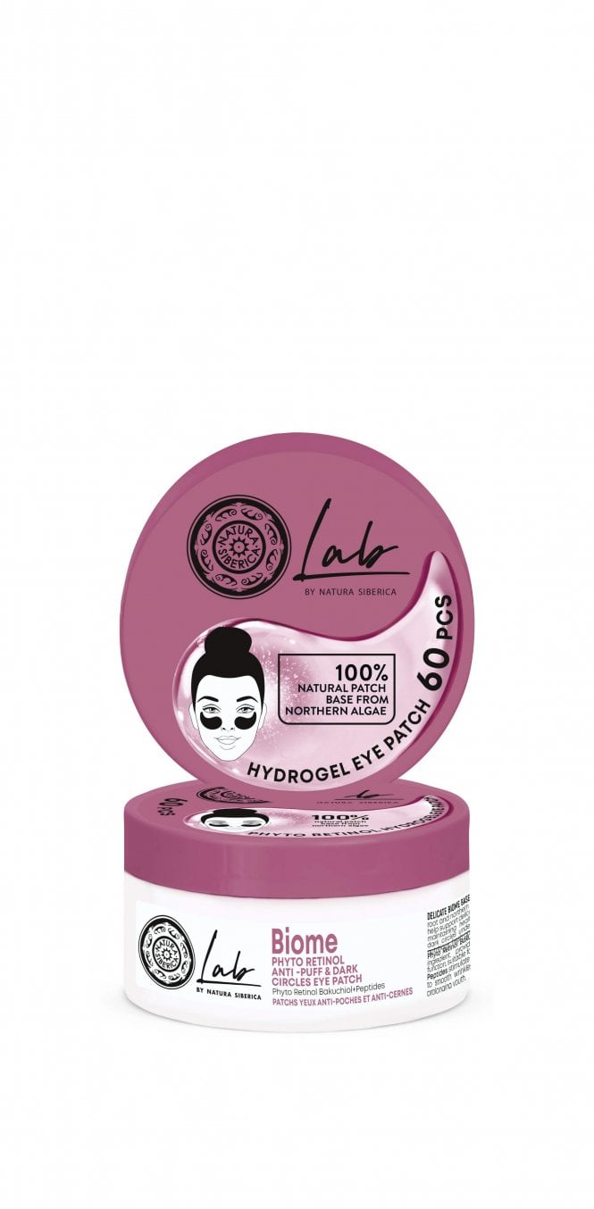 Natura Siberica Lab by NS. Biome. Phyto Retinol Anti-Puff & Dark Circles Eye Patch, 60 pcs - RRP £12