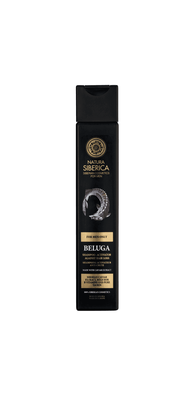Natura Siberica NS Men Beluga Hair Growth Shampoo-Activator (250ml) - RRP £7.5