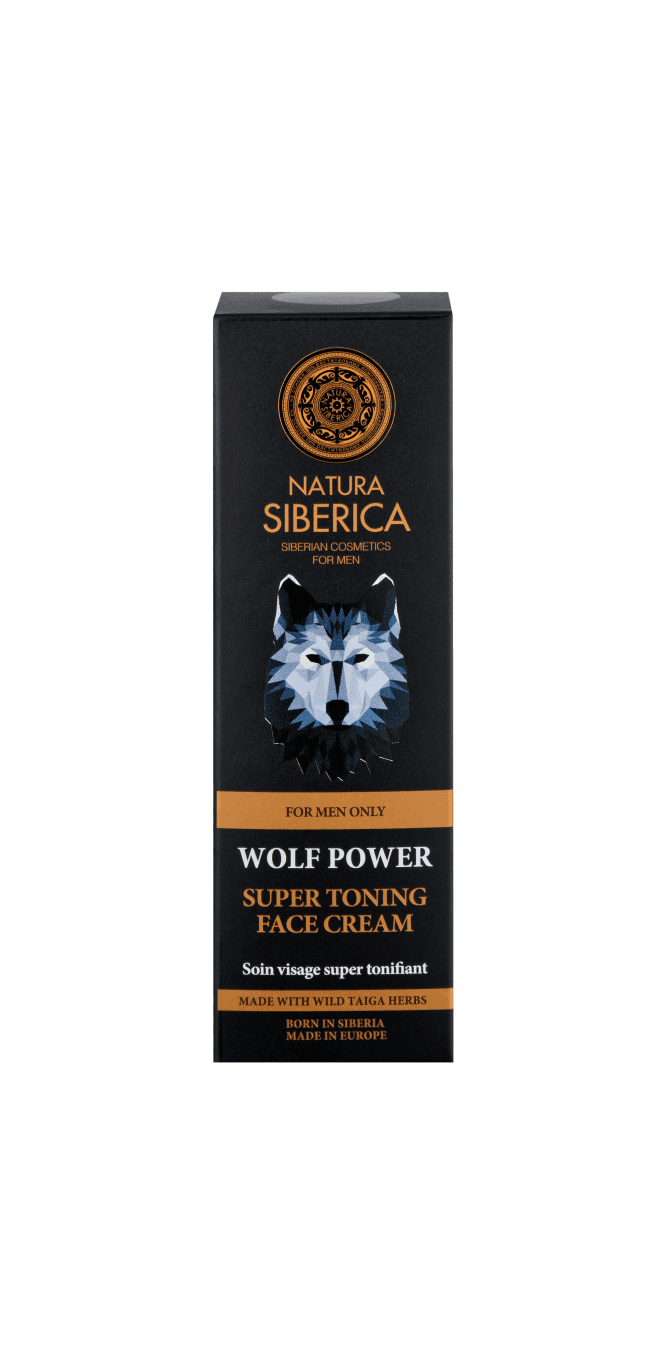 Natura Siberica NS Men Wolf Power Super Toning Face Cream (50ml) - RRP £12