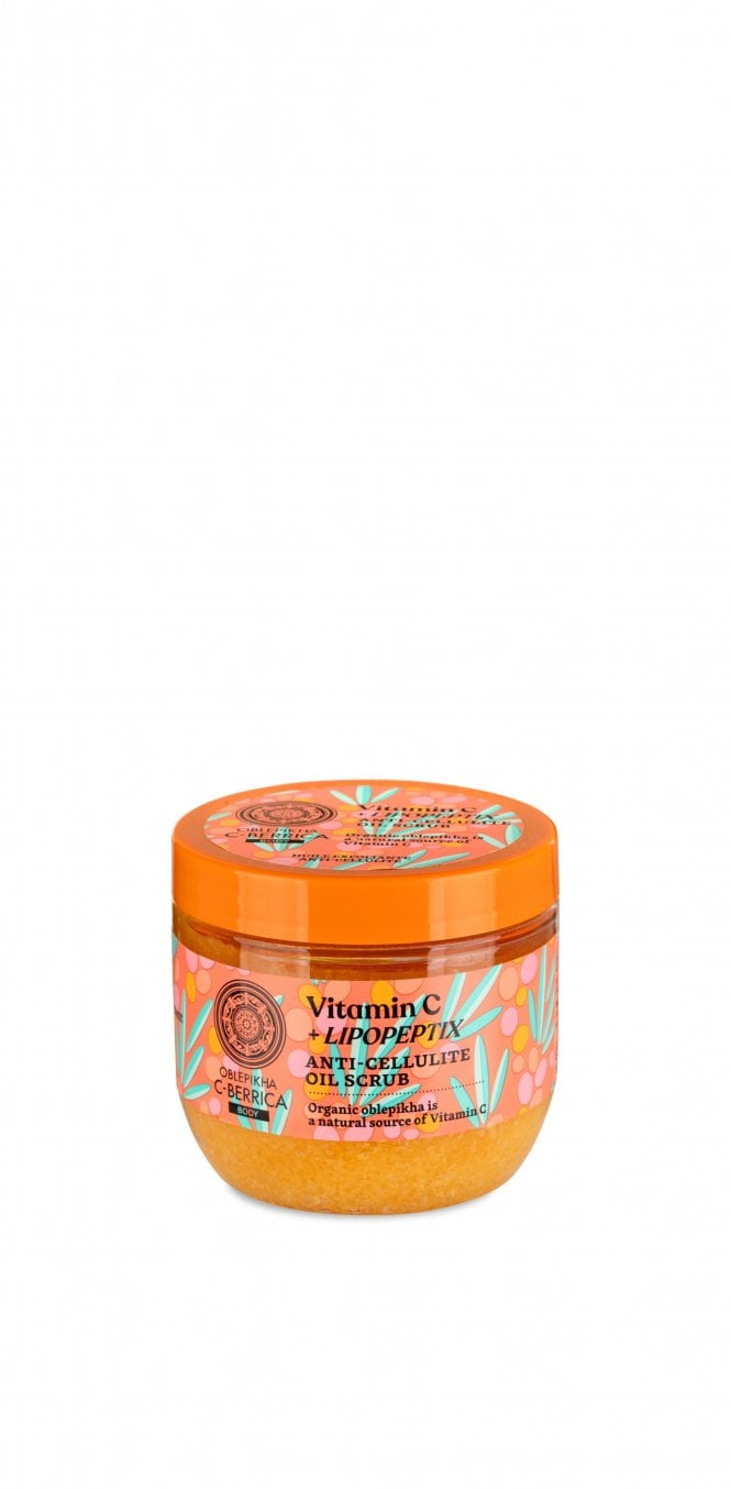 Natura Siberica Oblepikha C-Berrica BODY. Anti-Cellulite Oil Scrub (180 ml) - RRP £8