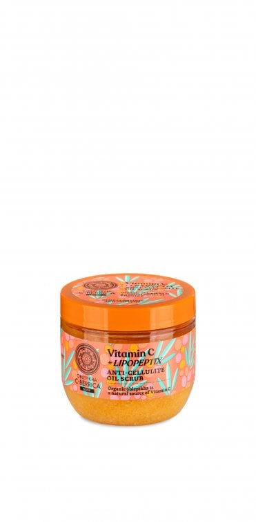 Oblepikha C-Berrica BODY. Anti-Cellulite Oil Scrub (180 ml) - RRP £8