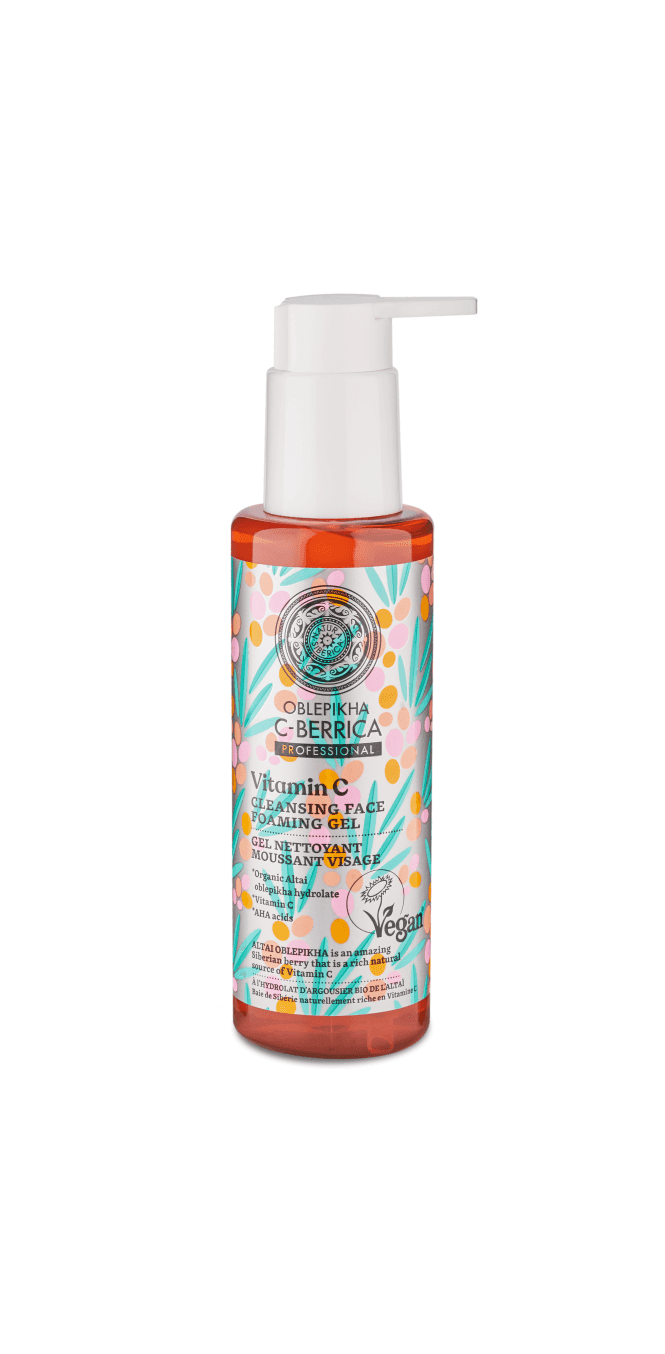 Natura Siberica Oblepikha C-Berrica Cleansing Face Foaming Gel (145ml) - RRP £8