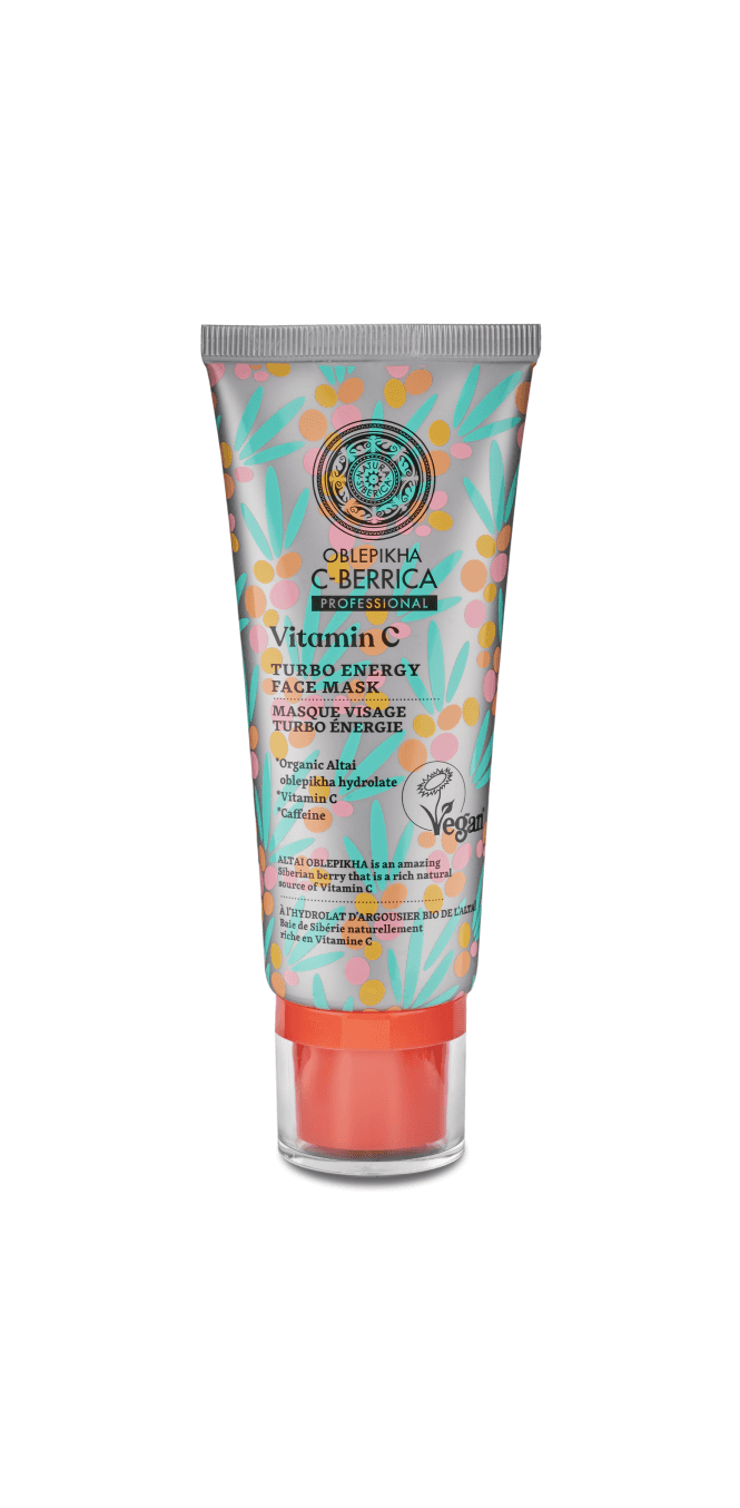 Natura Siberica Oblepikha C-Berrica Turbo Energy Face Mask (100ml) - RRP £9