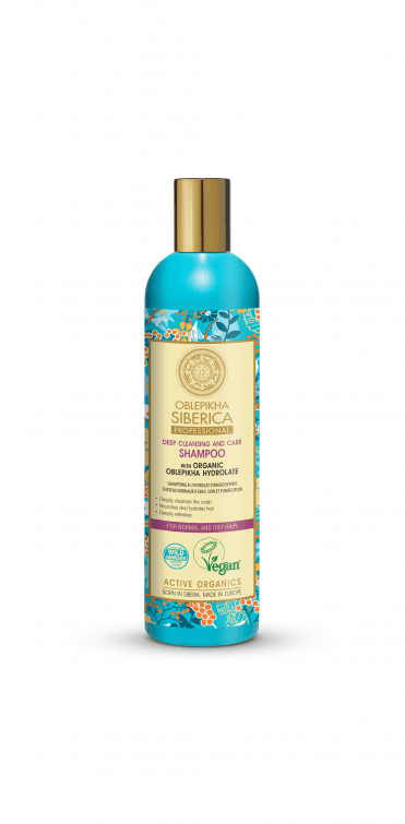 Oblepikha Deep Cleansing & Care Shampoo for normal & oily hair (400 ml) - RRP £8