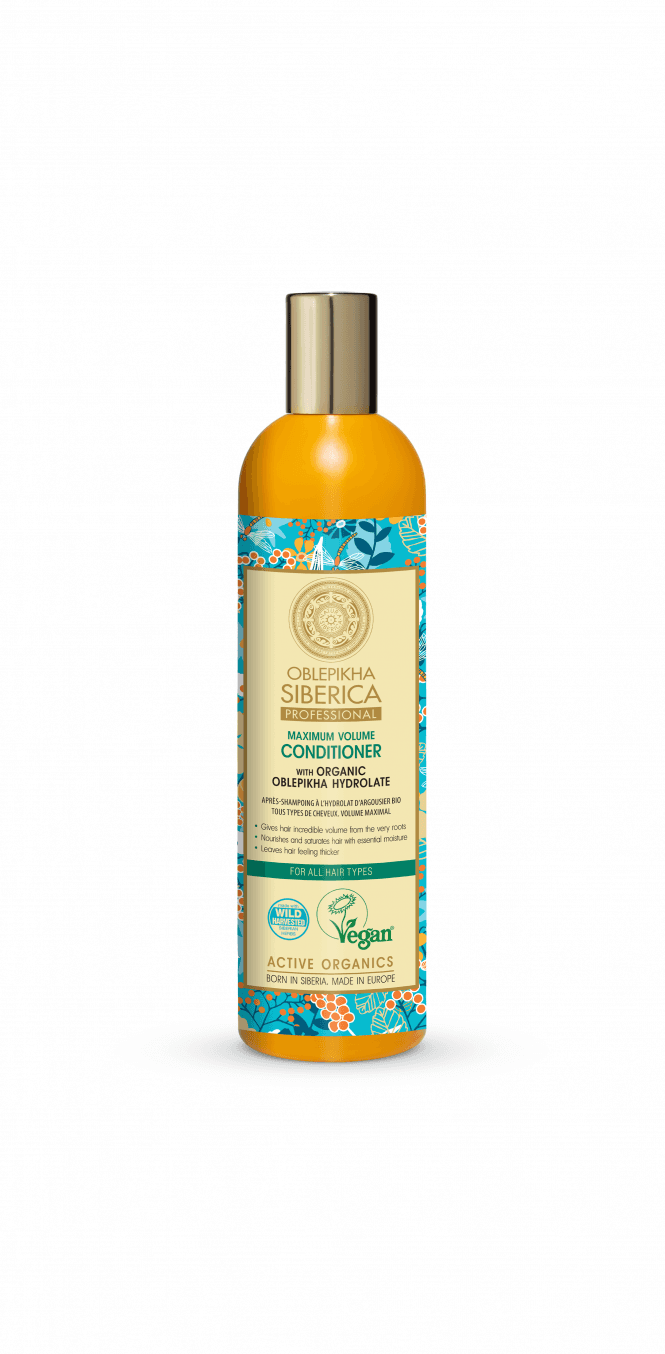 Natura Siberica Oblepikha Maximum Volume Conditioner for all hair types (400 ml) - RRP £8