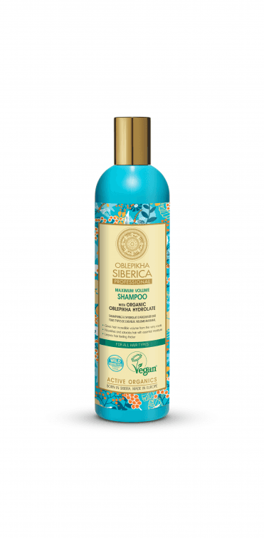 Oblepikha Maximum Volume Shampoo for all hair types (400 ml) - RRP £8