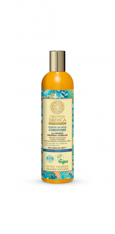Oblepikha Nutrition & Repair Conditioner for weak & damaged hair (400 ml) - RRP £8