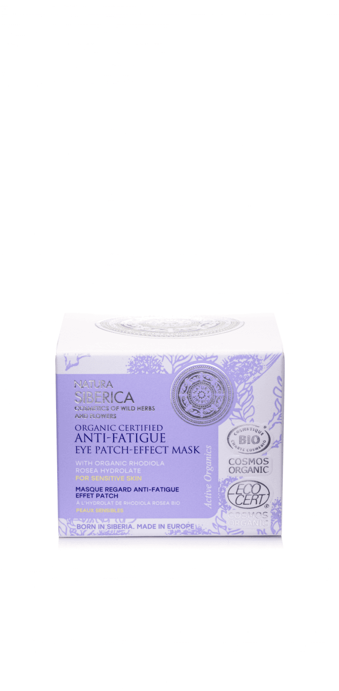 Natura Siberica Organic Certified Anti-Fatigue Eye Patch-effect Mask (50ml) - RRP £11.49-DISC
