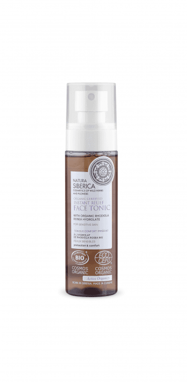Organic Certified Instant Relief Face Tonic (100ml) - RRP £10