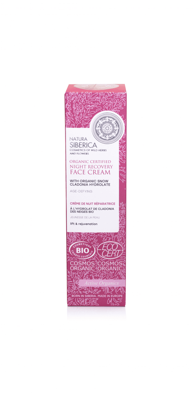 Natura Siberica Organic Certified Night Recovery Face Cream (50ml) - RRP £11