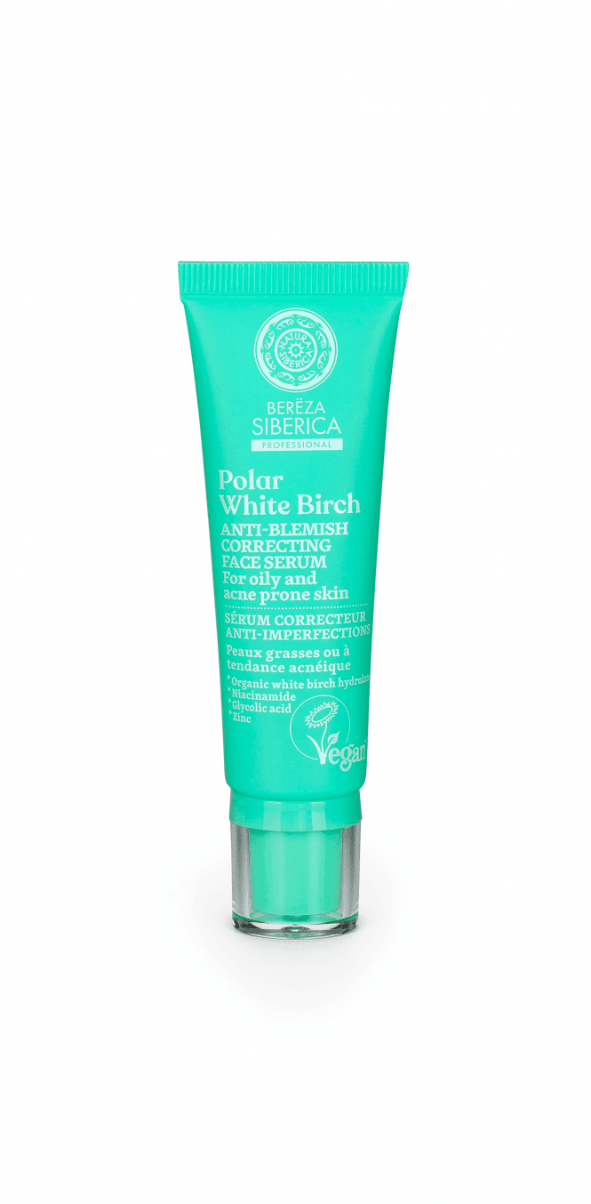 Natura Siberica Polar White Birch Anti-blemish Correcting Face Serum (30ml) - RRP £8