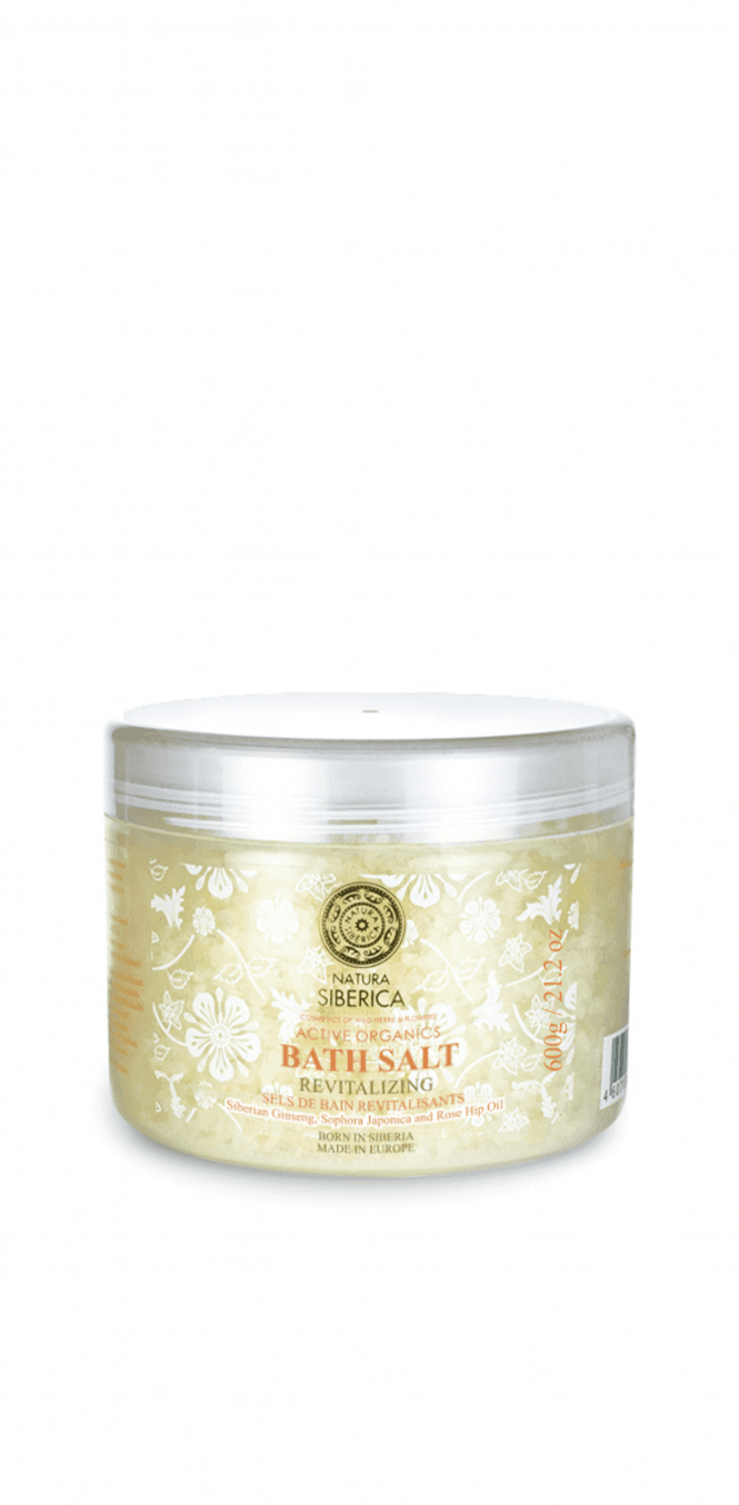 Natura Siberica Revitalising Bath Salt (600G) - RRP £7.5