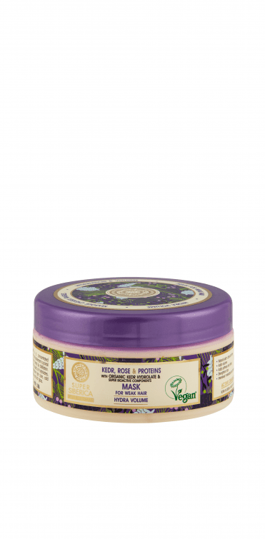 Super Siberica Kedr Rose & Proteins Mask for weak hair (300ml) - RRP £9.49