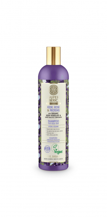 Super Siberica Kedr Rose & Proteins Shampoo for weak hair (400ml) - RRP £8.49