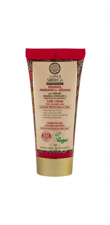 Super Siberica Krasnika Amaranth & Arginine Care Cream for coloured hair (50ml) - RRP £9.49
