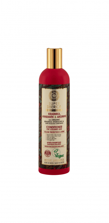 Super Siberica Krasnika Amaranth & Arginine Conditioner for coloured hair (400ml) - RRP £8.49