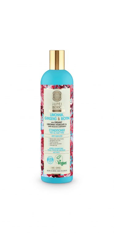 Super Siberica Limonnik Ginseng & Biotin Conditioner for all hair types (400ml) - RRP £8.49