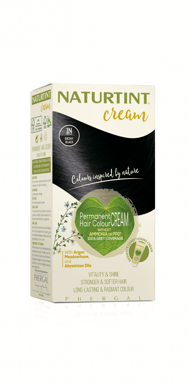 Naturtint Cream 1N Ebony Black (155ml) - RRP £13.99