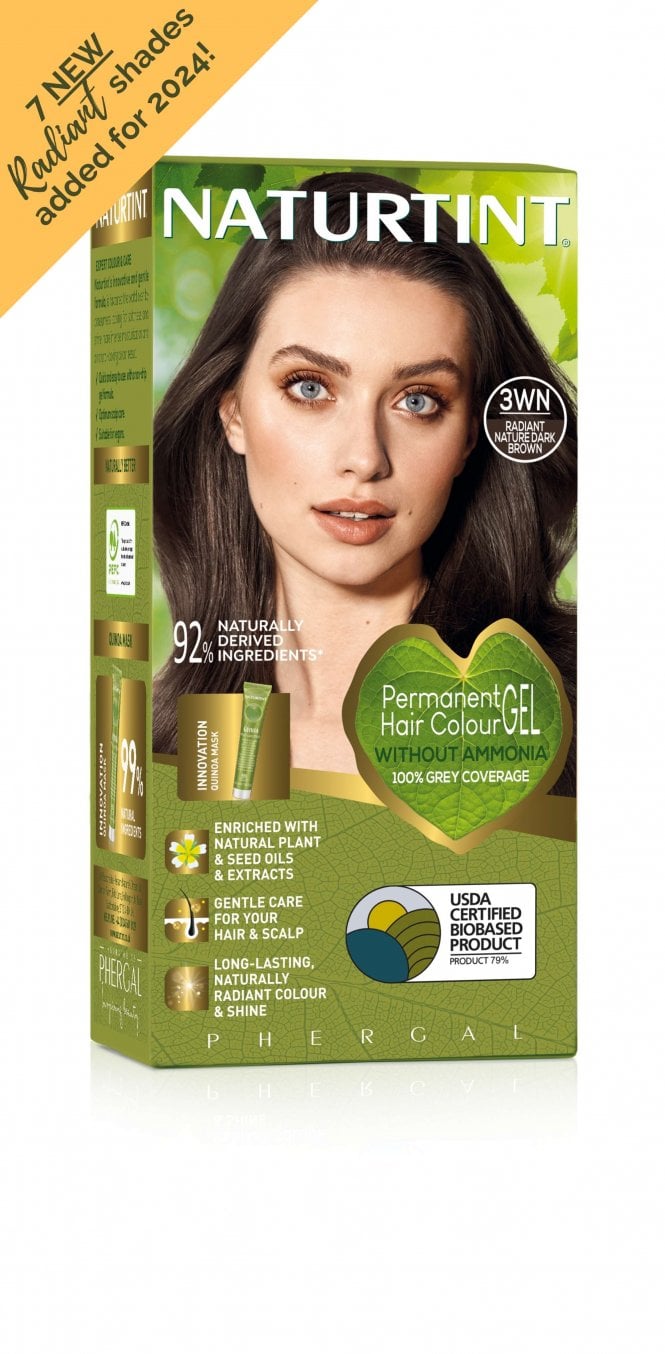Naturtint Permanent 3WN Radiant Nature Dark Brown (170ml) - RRP £13.49