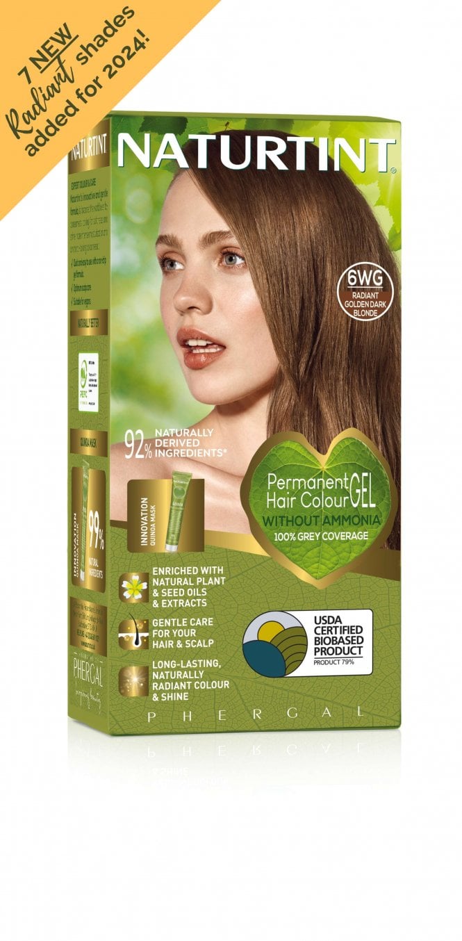 Naturtint Permanent 6WG Radiant Golden Dark Blonde (170ml) - RRP £13.49