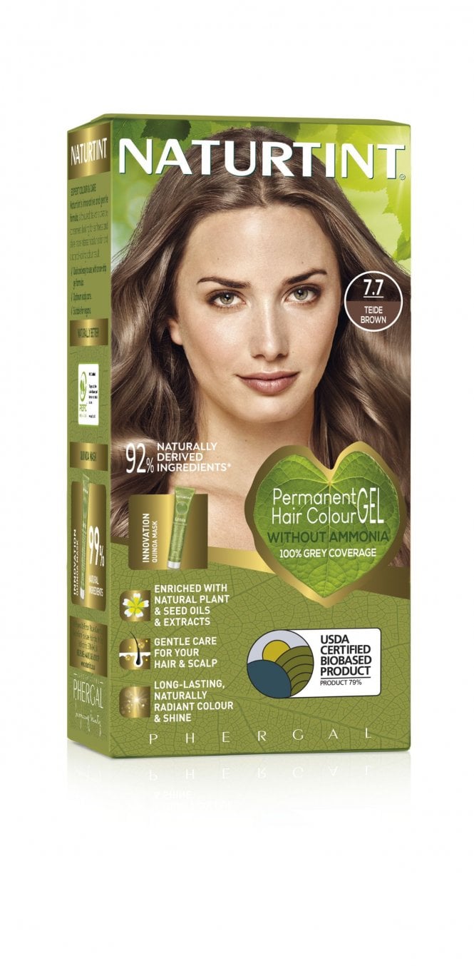 Naturtint Permanent 7.7 Teide Brown (170ml) - RRP £13.49