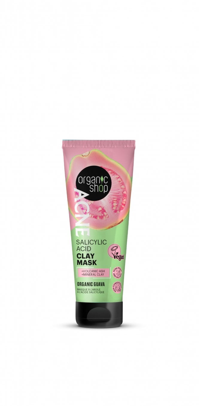 Organic Shop Acne Salicylic Acid Clay Mask (75 ml) - RRP £5.99