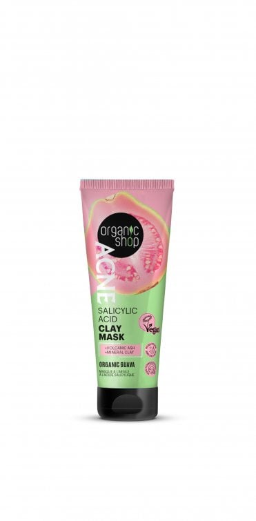 Organic Shop Acne Salicylic Acid Clay Mask (75 ml) - RRP £5.99