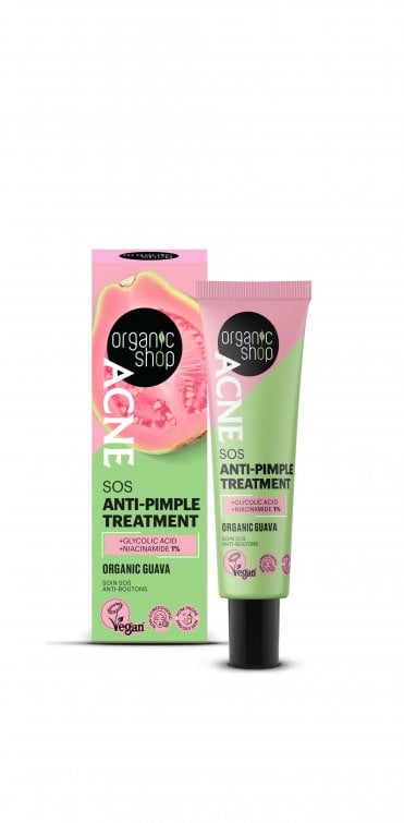 Organic Shop Acne SOS Anti-Pimple Treatment (30 ml) - RRP £5.99