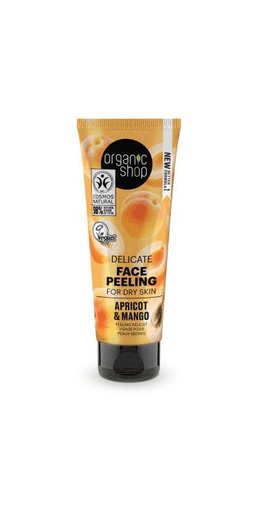 Organic Shop Delicate Face Peeling for dry skin Apricot and Mango (75ml) - RRP £5.49