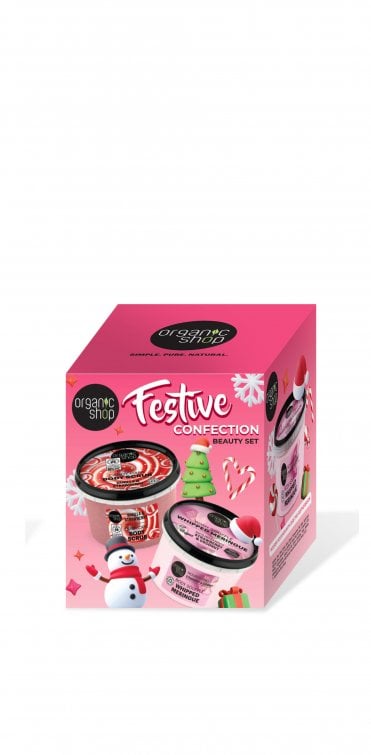 Organic Shop Festive Confection Beauty Set   - RRP £8.99