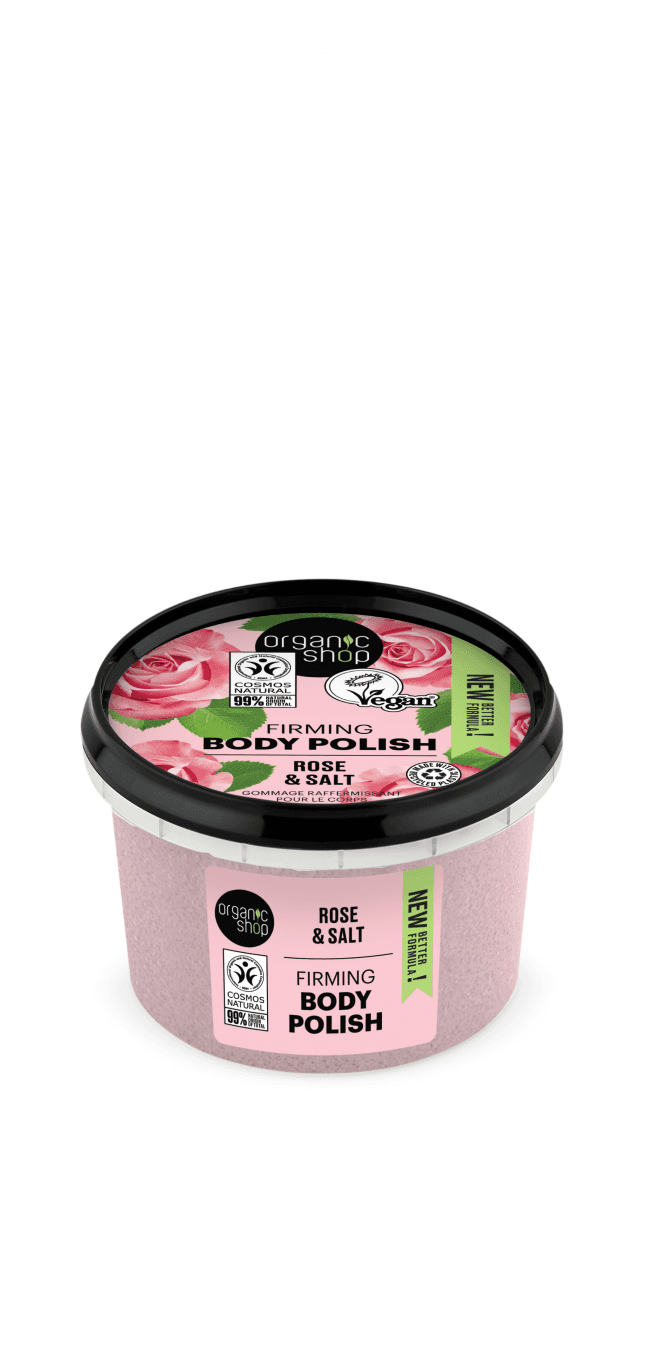 Organic Shop Firming Body Polish Rose (250ml) - RRP £5.49