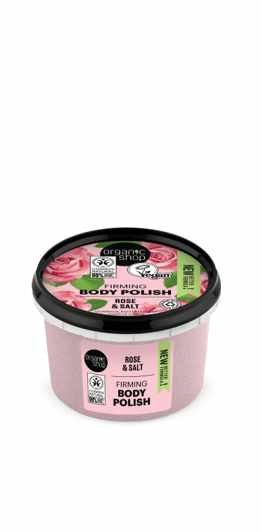 Organic Shop Firming Body Polish Rose (250ml) - RRP £5.49