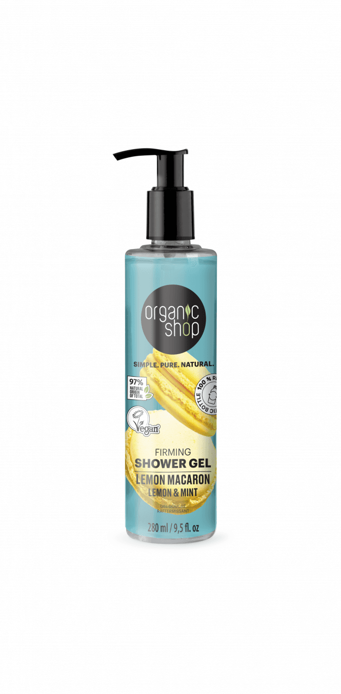 Organic Shop Firming Shower Gel Lemon Macaron (280ml) - RRP £4.49